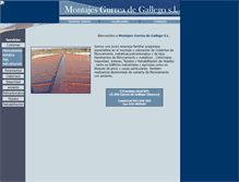 Tablet Screenshot of montajesgurrea.com